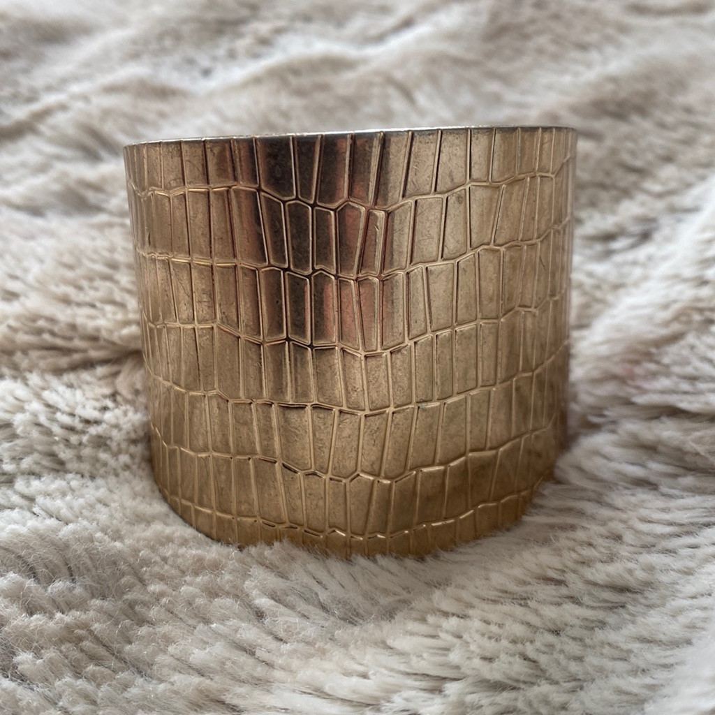Gold Patterned Cuff